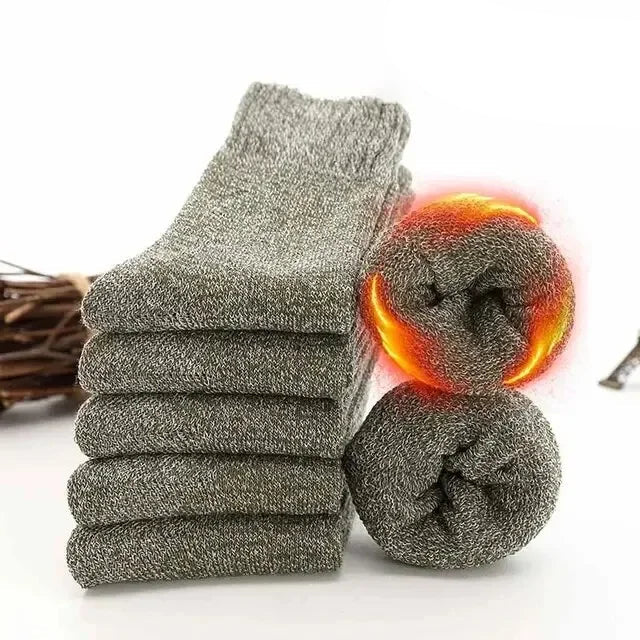 5 Paar Kaschmir Wollsocken / Minikauf.ch