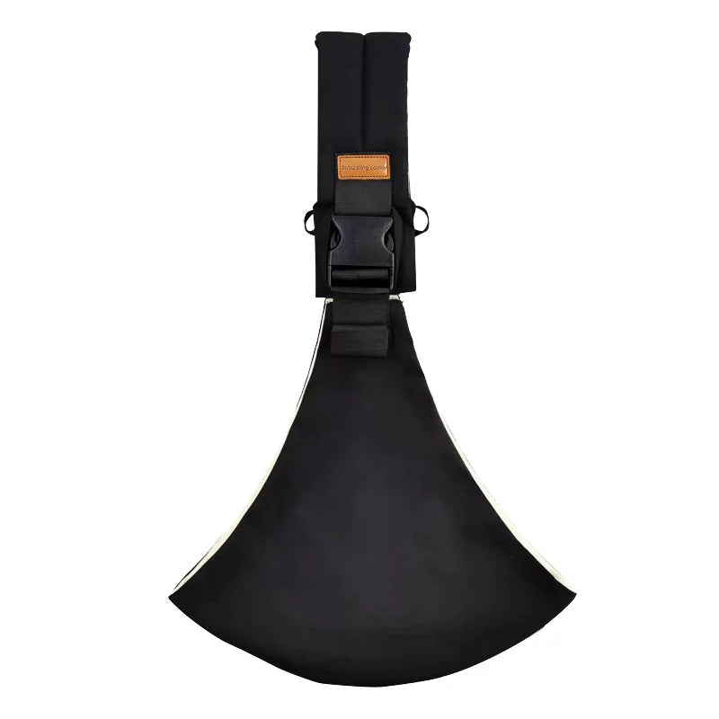 Ergonomischer Baby Tragegurt – Verstellbar & Kompakt, Schwarz / Minikauf.ch