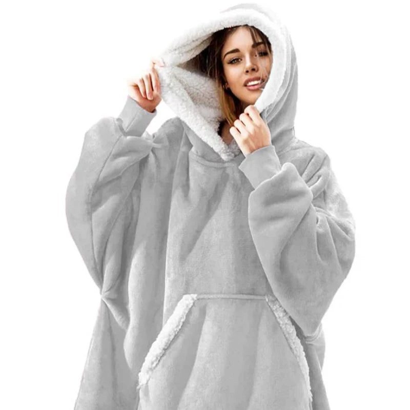 Eskimo Decken-Hoodie mit Kapuze