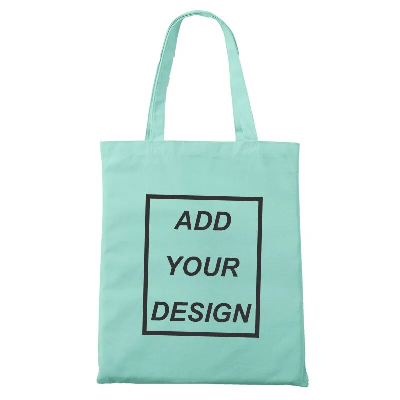 Personalisierte Tasche mit individuellem Textdruck oder Foto, Fruchtgrün / Minikauf.ch