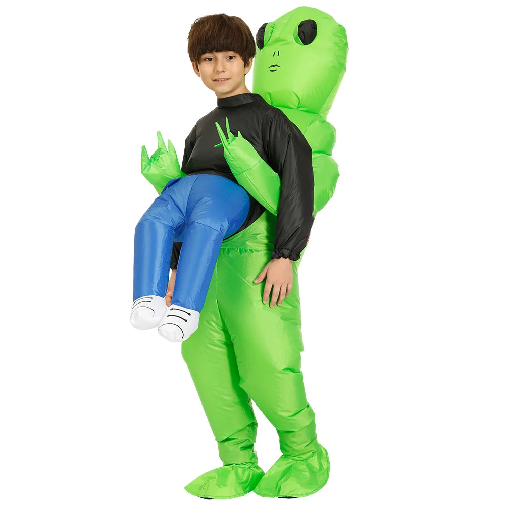 Aufblasbares Monster Alienkotüm / Minikauf.ch