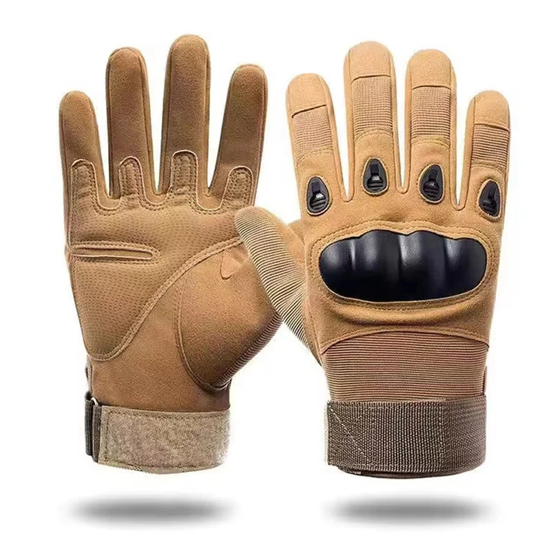 Taktische Outdoor Handschuhe, gelb / Minikauf.ch