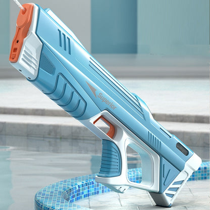 Automatische Wasserpistole *Superior*, blau / Minikauf.ch