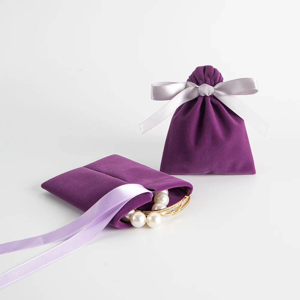 Samt Geschenk- & Schmuckbeutel 10 Stück / Minikauf.ch