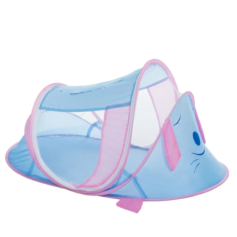 Wurf-Moskitonetz Baby Pop-Up Jurte, Blau / Minikauf.ch