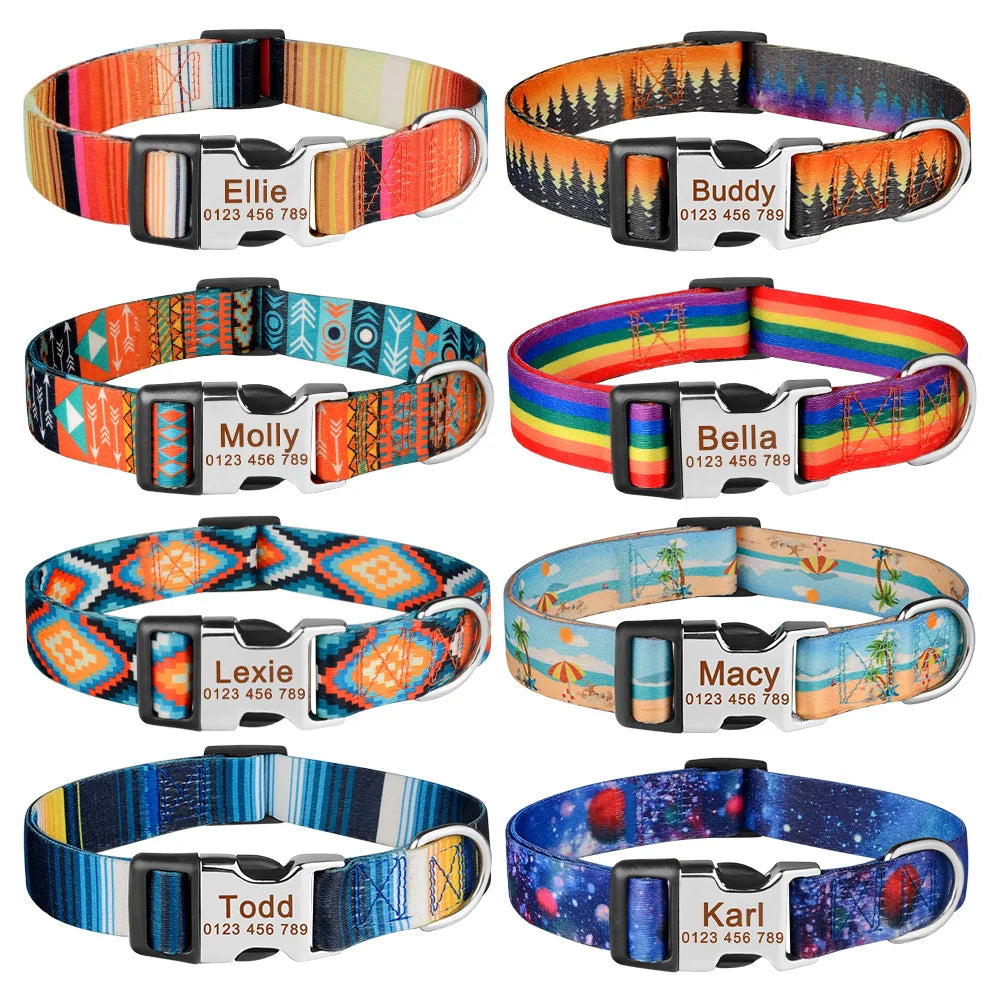 Personalisierbares Hundehalsband mit Namensgravur / Minikauf.ch