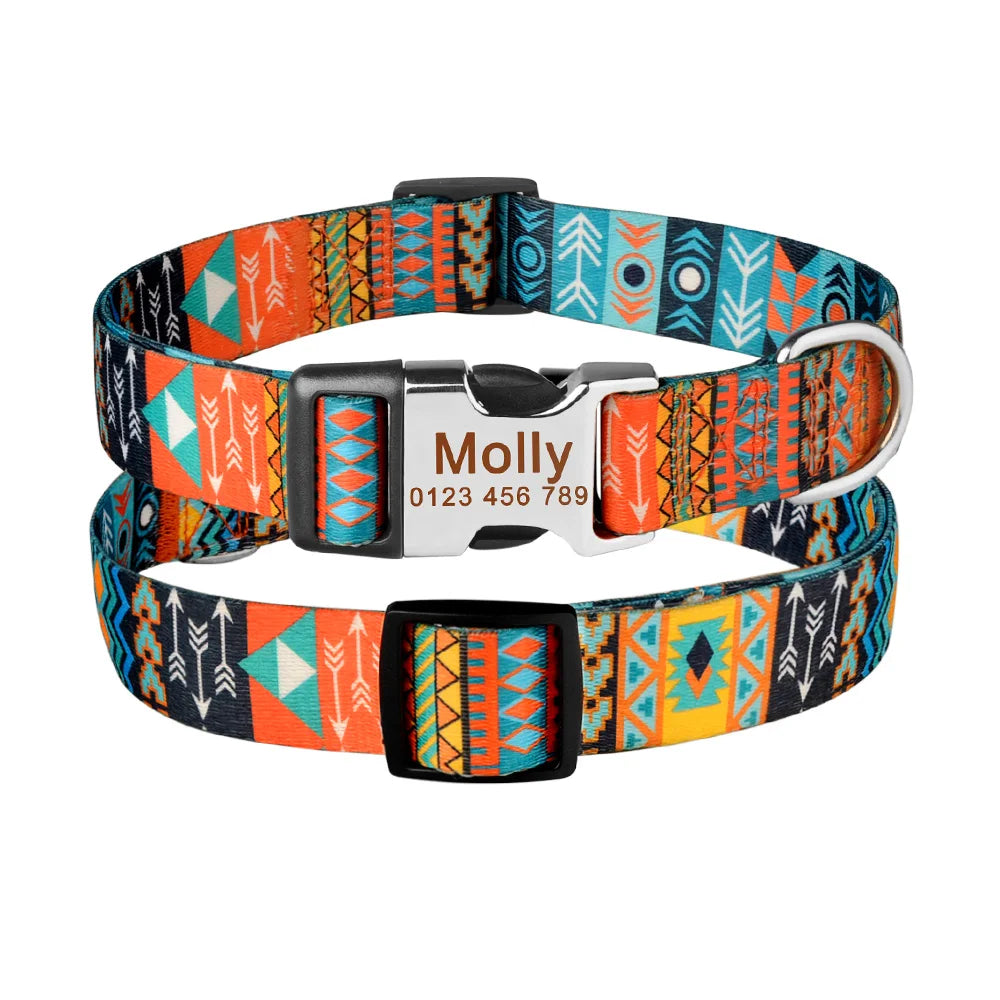Personalisierbares Hundehalsband mit Namensgravur / Minikauf.ch