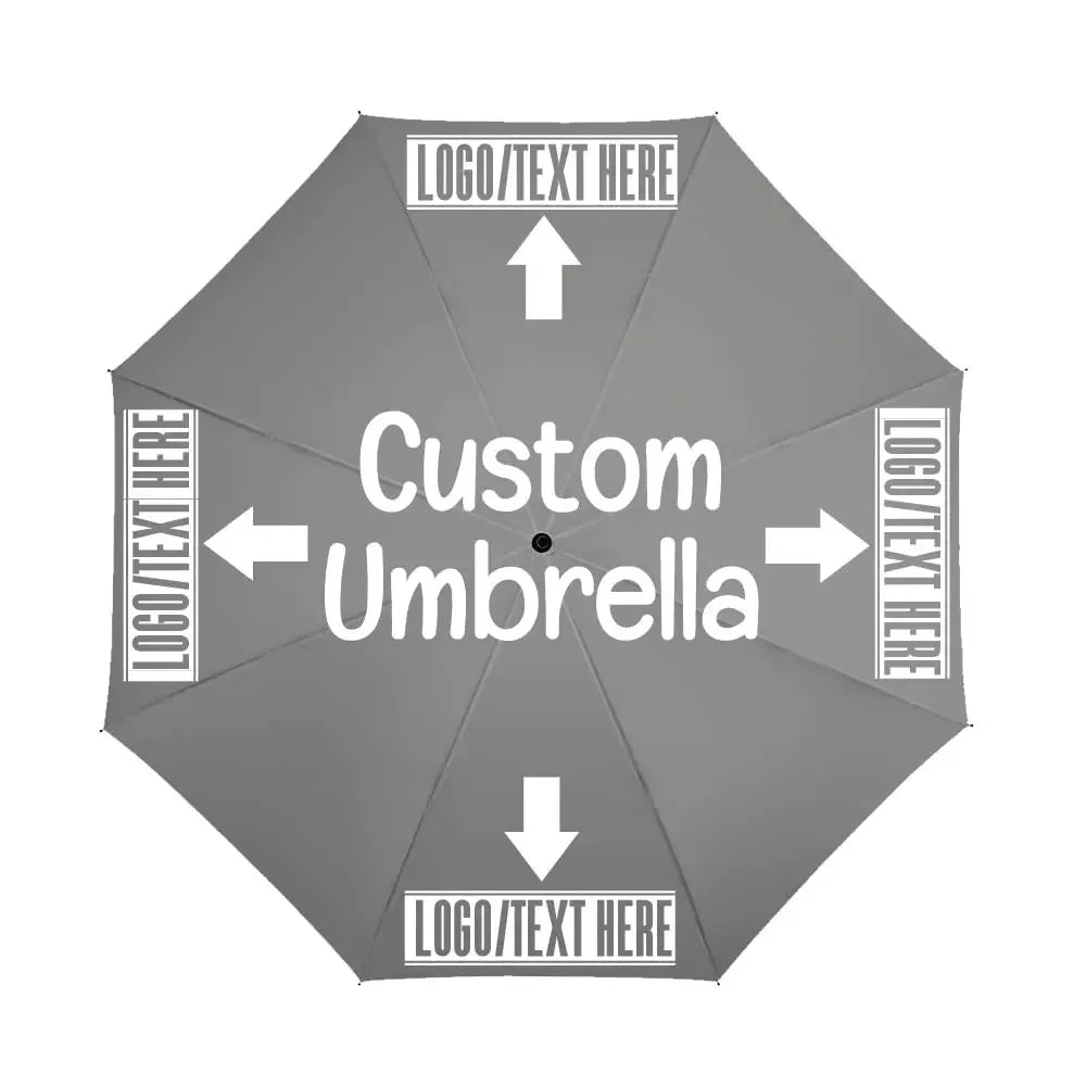 Personalisierter Regenschirm mit Foto – Faltbar, Regen & Sonnenschutz / Minikauf.ch