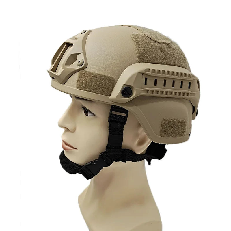 Taktischer Paintball Helm, Khaki / Minikauf.ch