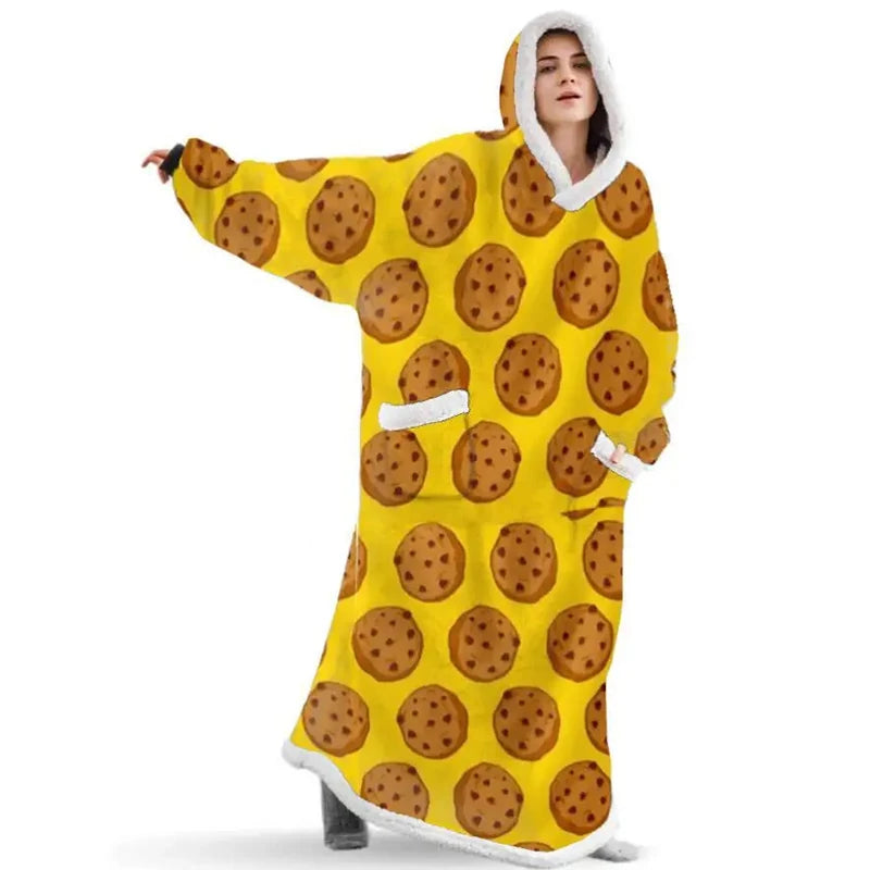 Premium XXL Kapuzen- Deckenhoodie, Kekse / Minikauf.ch