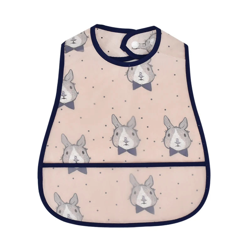Wasserdichtes Baby-Lätzchen mit Cartoon-Muster / Minikauf.ch