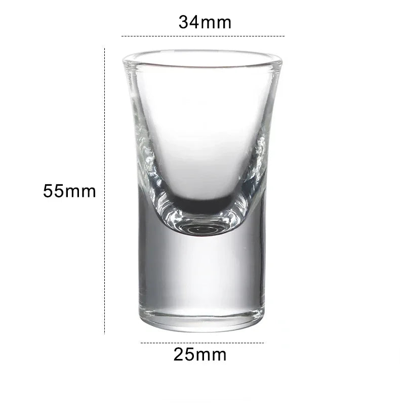 6er Set Schnapsgläser 15ml, Grössenangaben / Minikauf.ch
