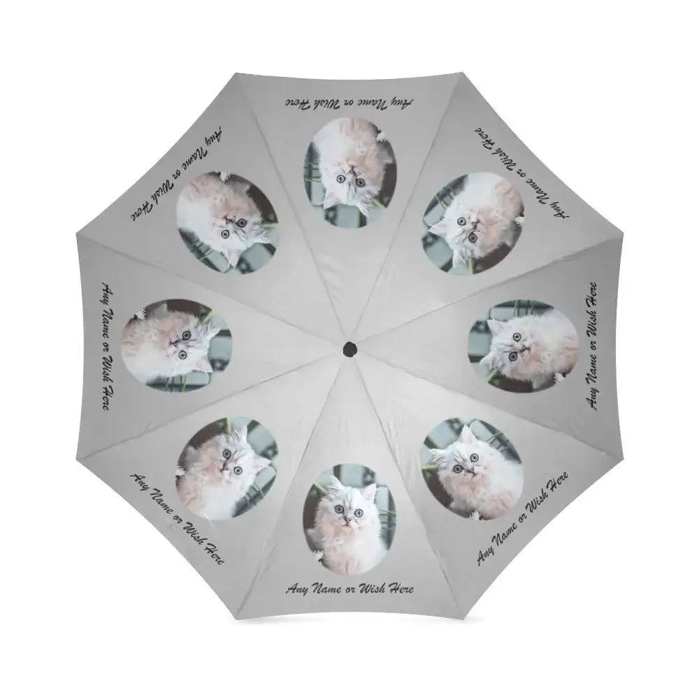 Personalisierter Regenschirm mit Foto – Faltbar, Regen & Sonnenschutz / Minikauf.ch
