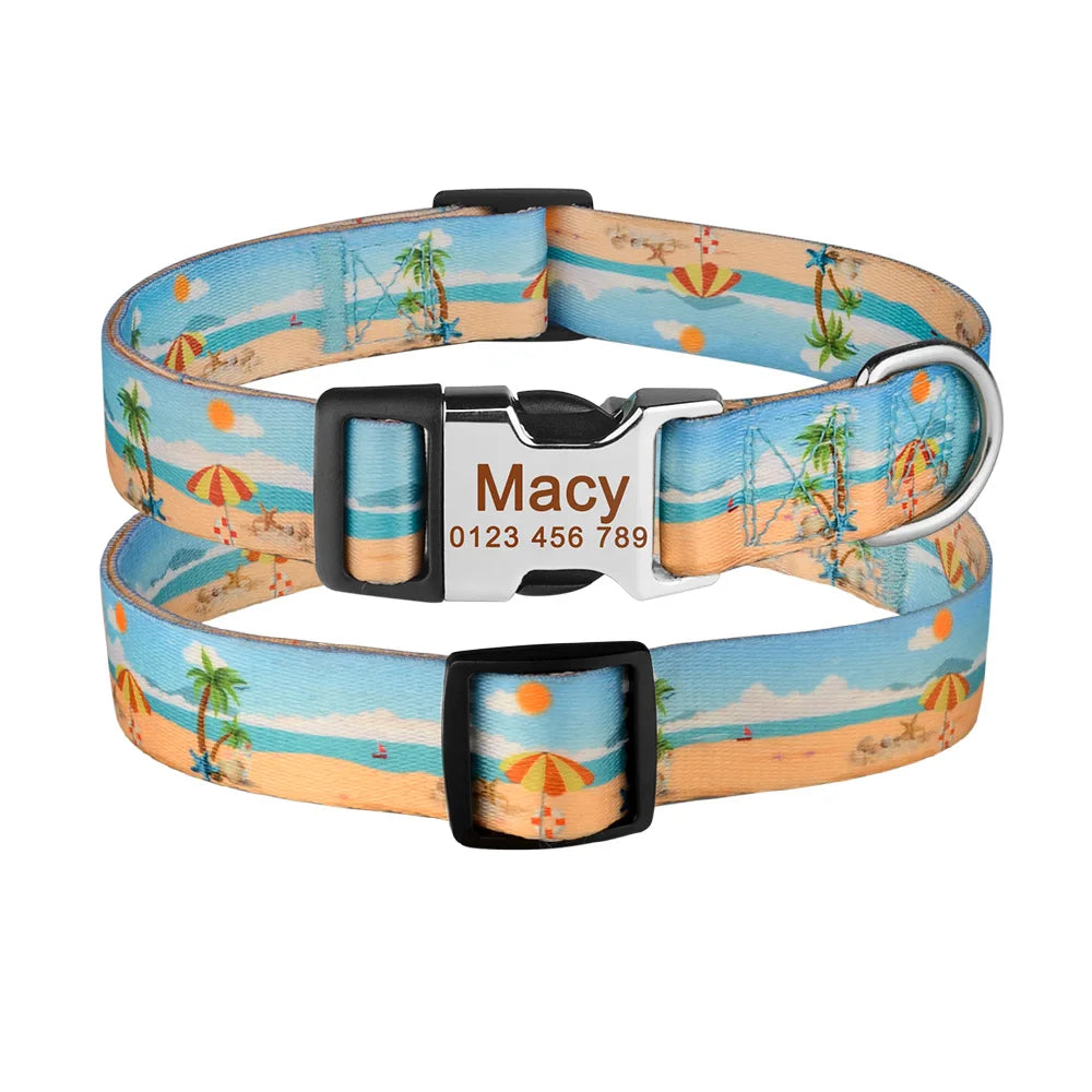 Personalisierbares Hundehalsband mit Namensgravur / Minikauf.ch