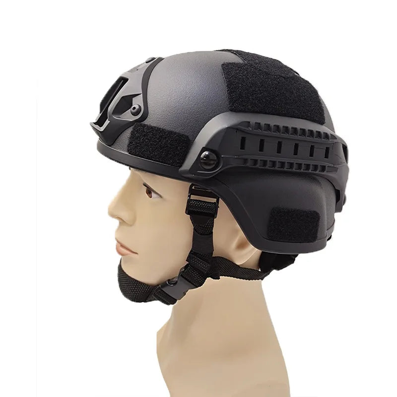 Taktischer Paintball Helm, Schwarz / Minikauf.ch