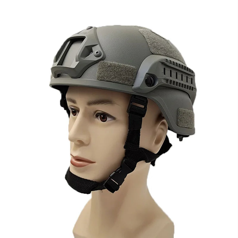 Taktischer Paintball Helm, Grau / Minikauf.ch