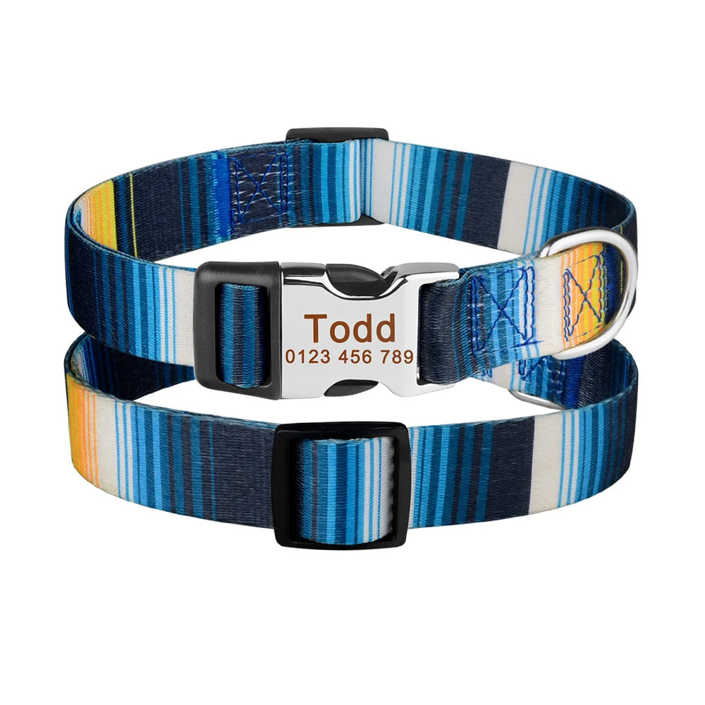 Personalisierbares Hundehalsband mit Namensgravur / Minikauf.ch