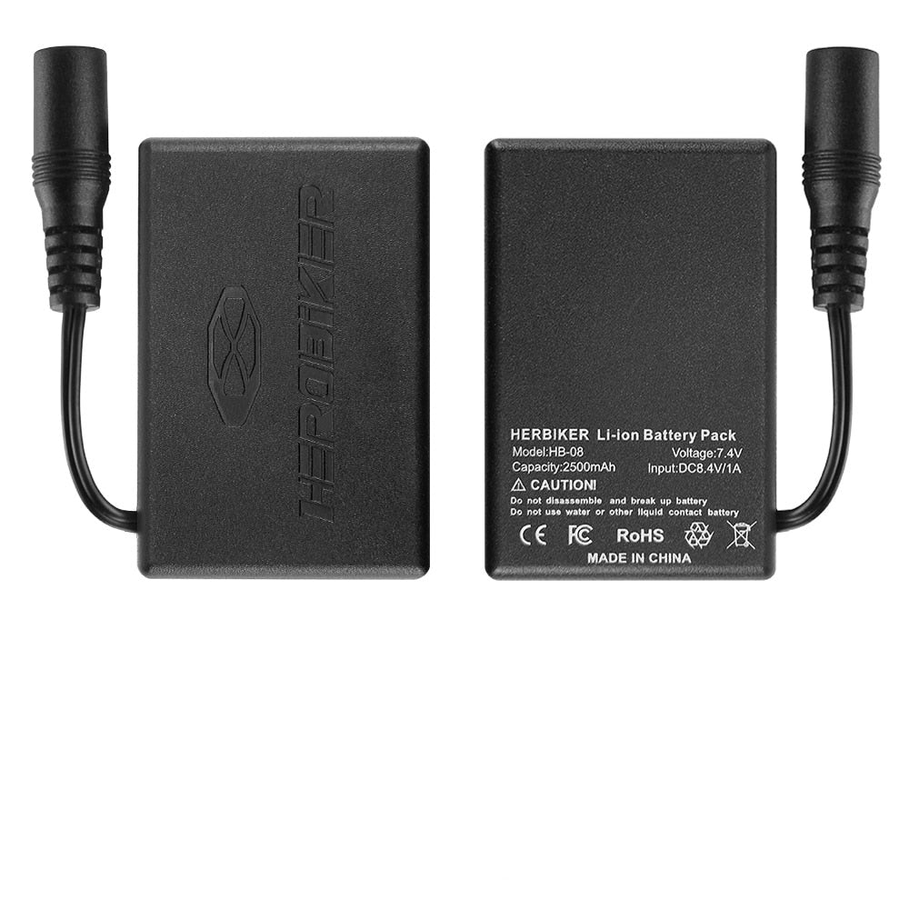 Batterien für beheizbare Handschuhe, 2'500mAh / Minikauf.ch