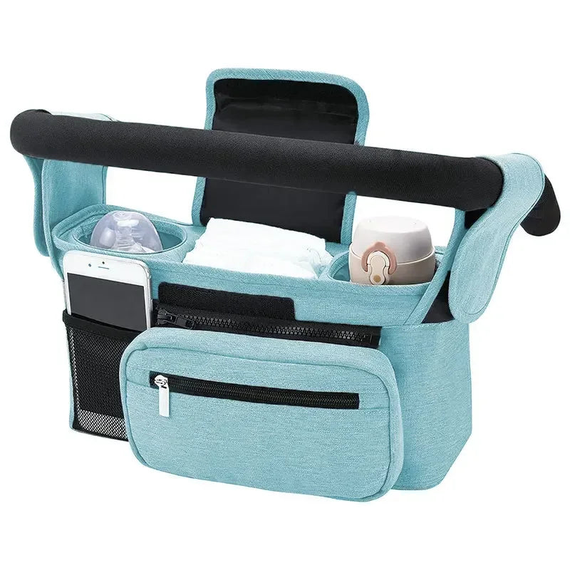 Baby Kinderwagentasche, blau / Minikauf.ch