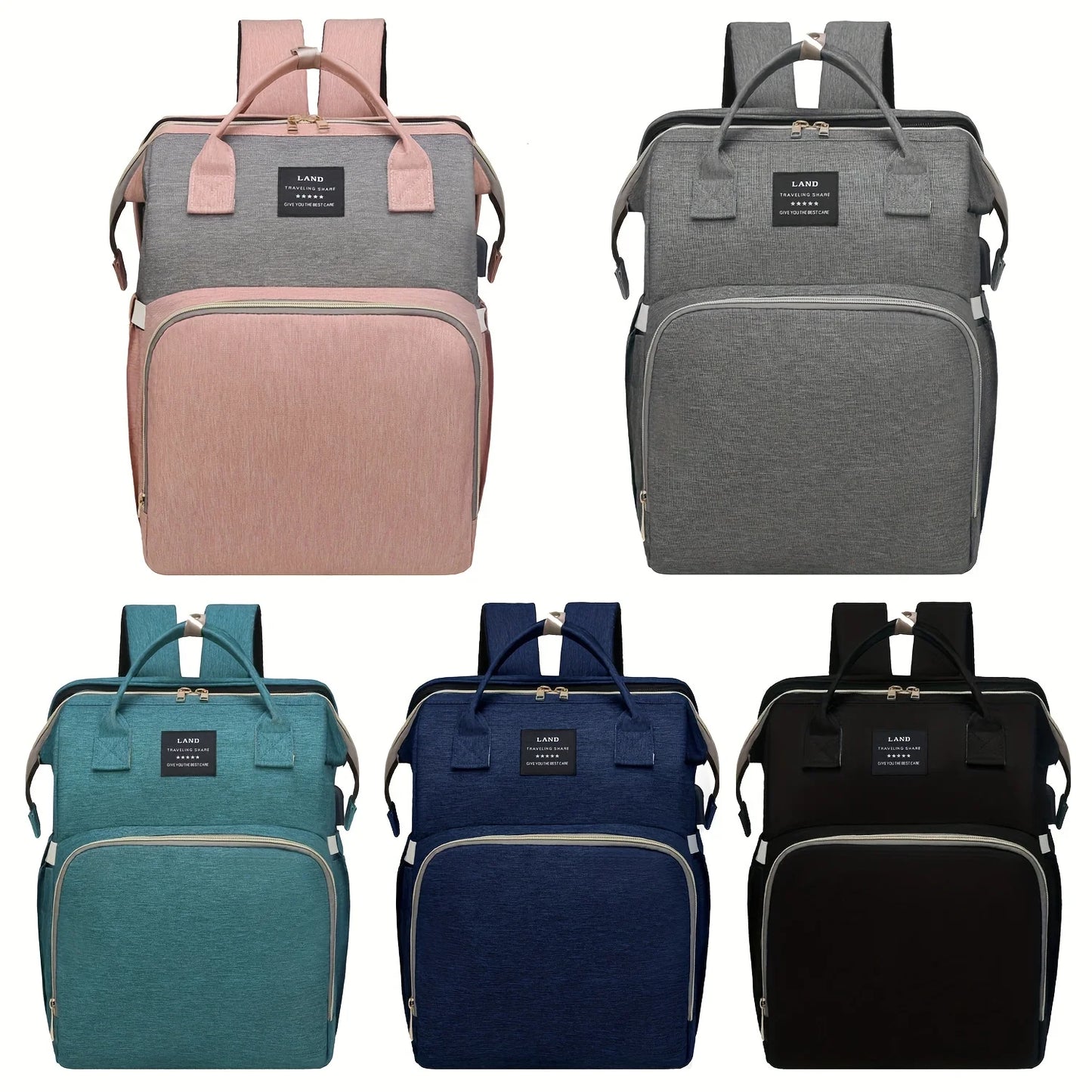 Mama-Rucksack mit Wickelstation / Minikauf.ch