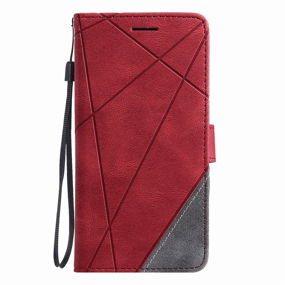 Xiaomi Leder Handyhülle, Mobiltelefontasche, rot / Minikauf.ch