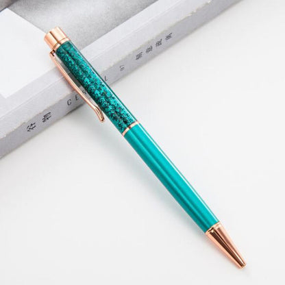Kugelschreiber graviert mit Text, blau / Minikauf.ch