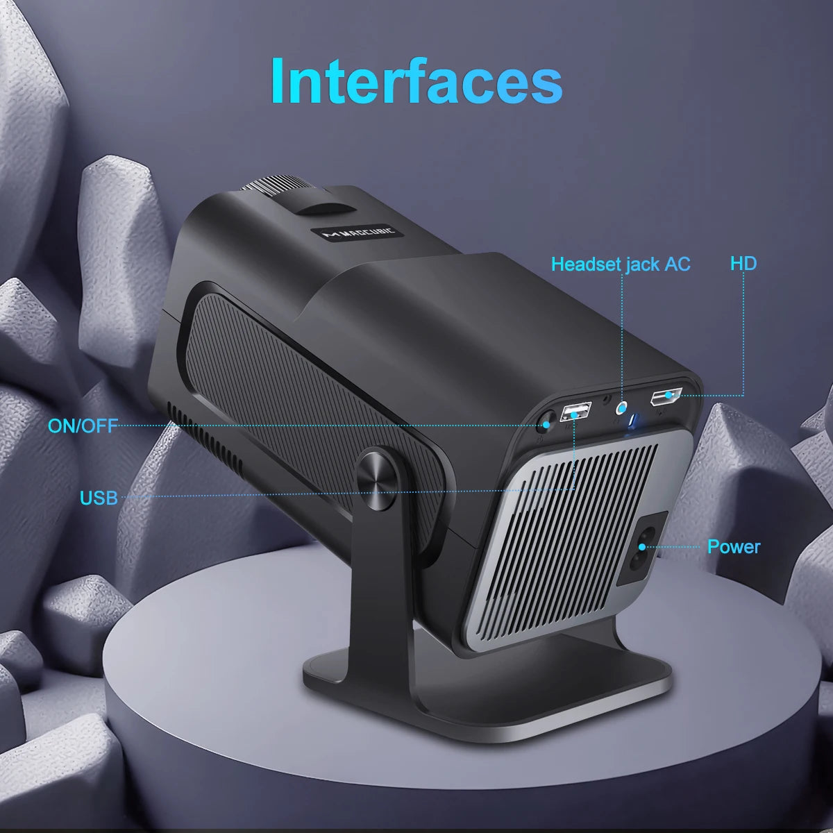 LED Digital Heimkino Projektor *Magcubic HY320 Pro* / Minikauf.ch