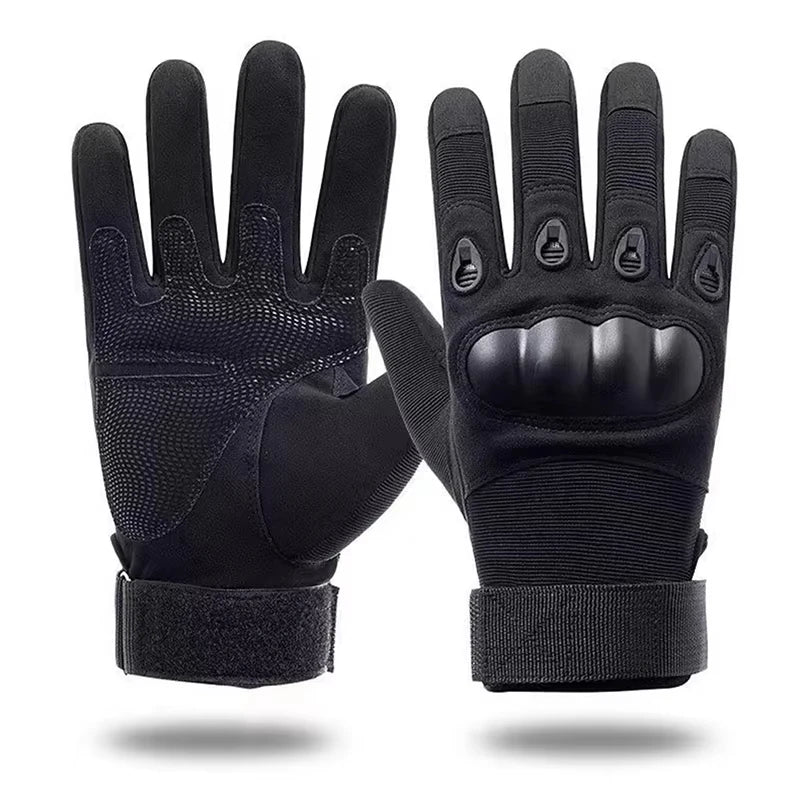 Taktische Outdoor Handschuhe, schwarz / Minikauf.ch