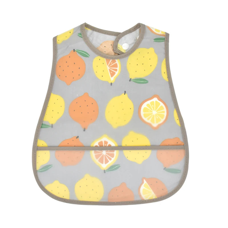 Wasserdichtes Baby-Lätzchen mit Cartoon-Muster / Minikauf.ch
