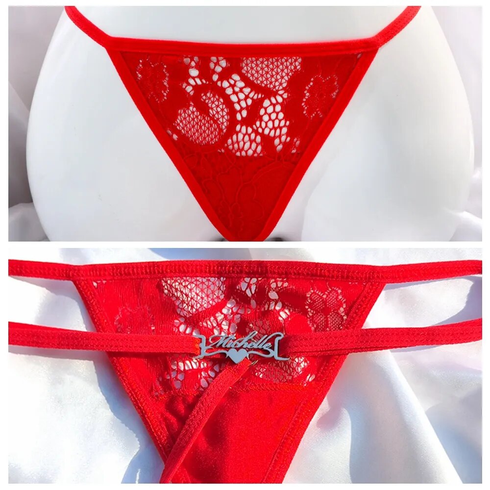 Personalisierter G-String Tanga mit Name / Minikauf.ch
