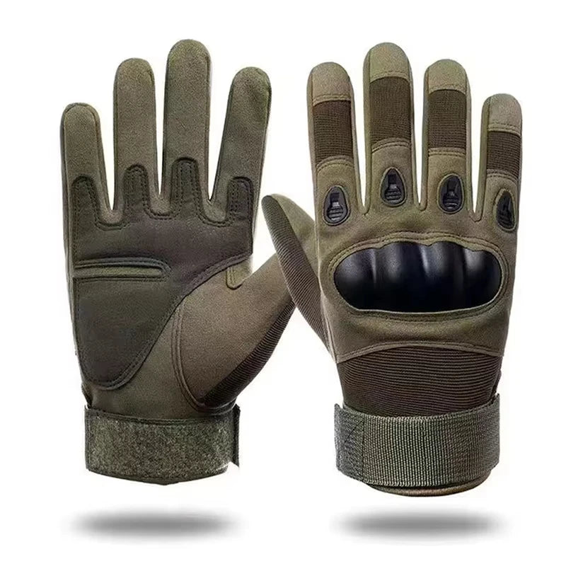 Taktische Outdoor Handschuhe, grün / Minikauf.ch