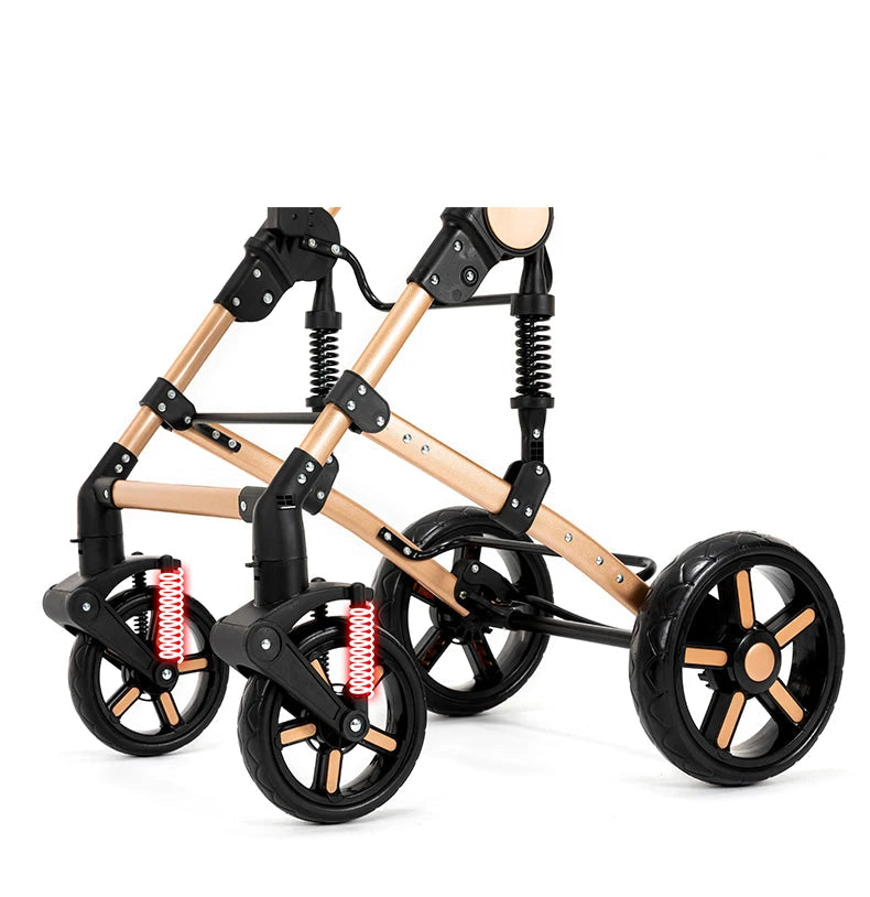 3 in 1 Kinderwagen mit Babyschale / Minikauf.ch