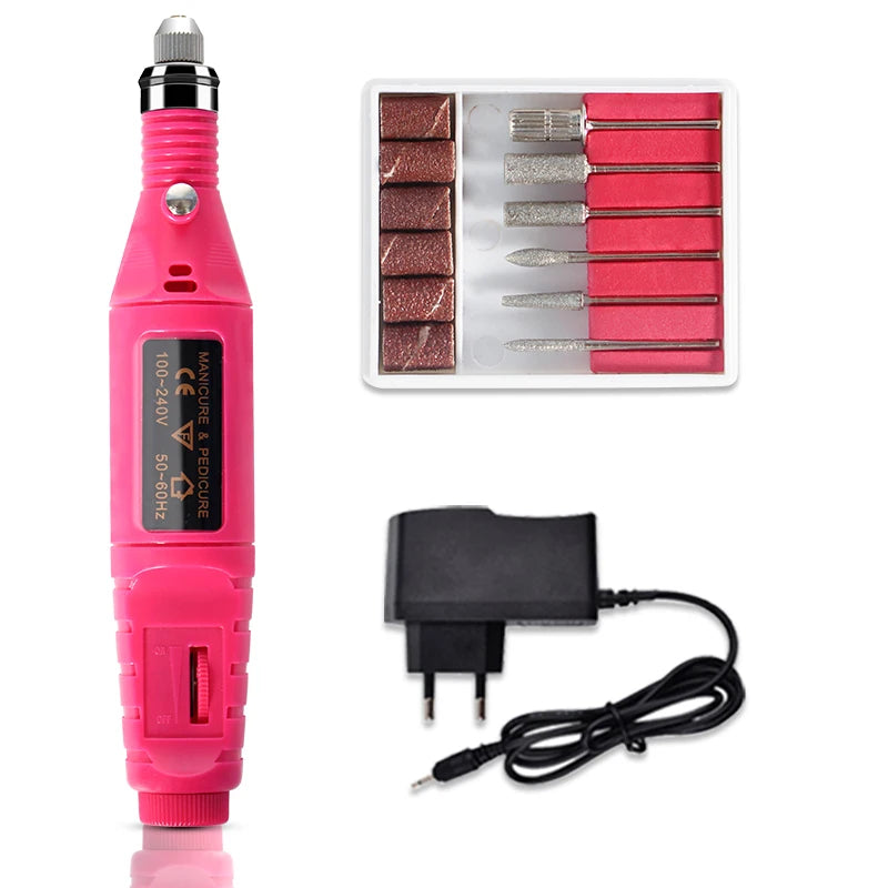 Nagel Set mit UV Lampe
