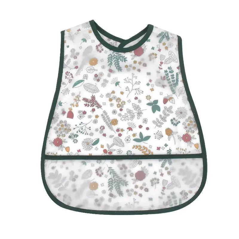 Wasserdichtes Baby-Lätzchen mit Cartoon-Muster / Minikauf.ch