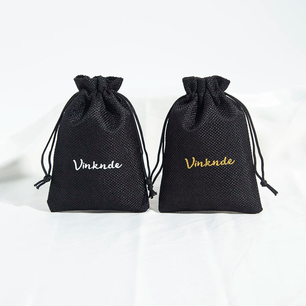 100 Stück Jute Geschenkbeutel mit Logo personalisierbar / Minikauf.ch