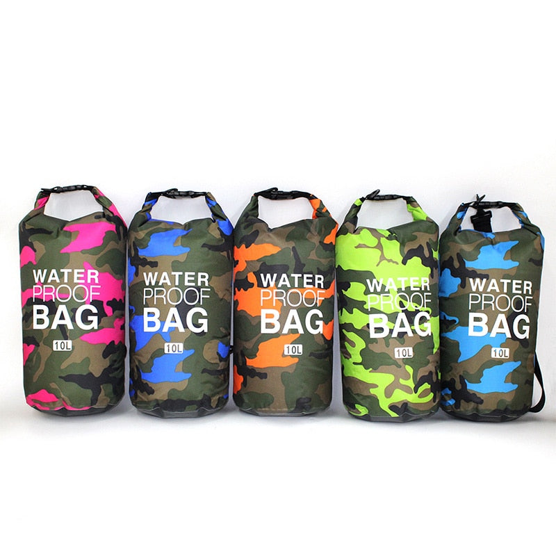 2-30 Liter Wassersack Tasche zum Bootfahren, Rafting, Kajak, Angeln, Schwimmen, Camping, Jagen, Kanu, Bergsteigen / Minikauf.ch