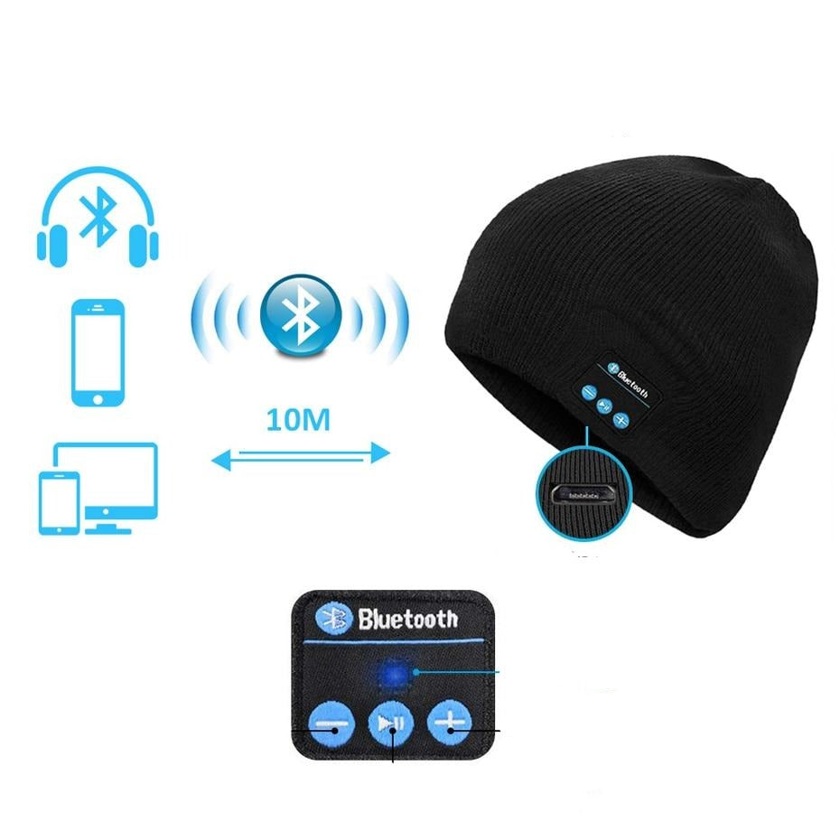 Bluetooth Kopfhörer Musikkappe / Minikauf.ch
