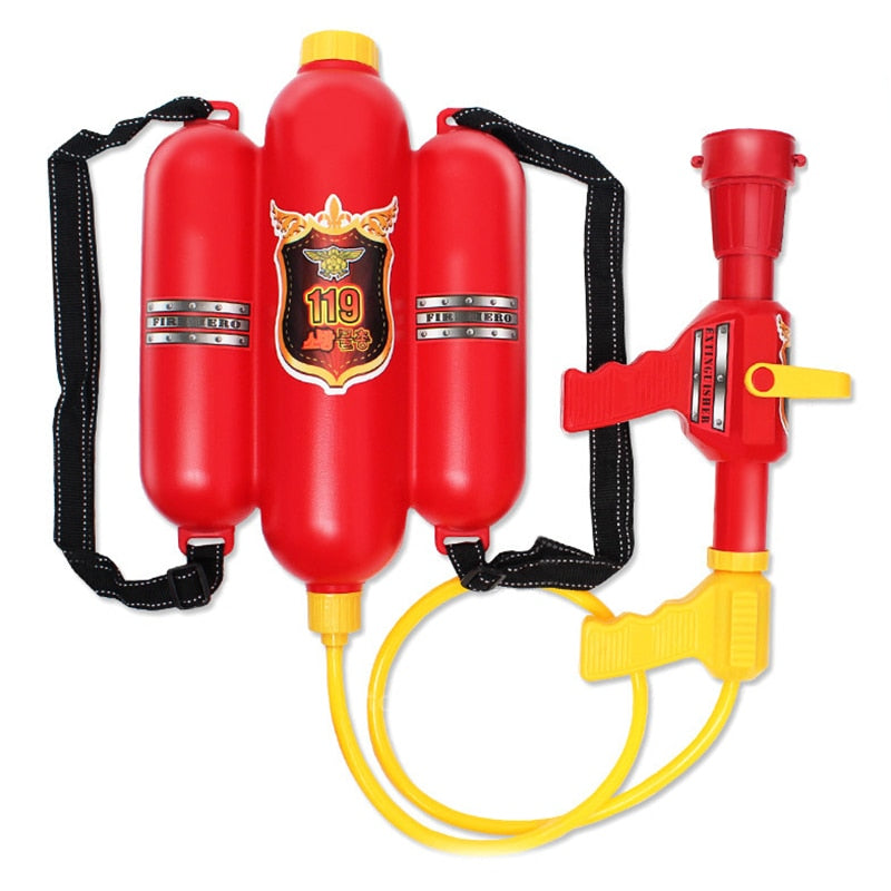 Kinder Feuerwehrmann Kostüm, Wasserpistole / Minikauf.ch