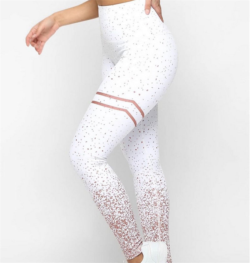 Fitness Leggins Workout, weiss / Minikauf.ch