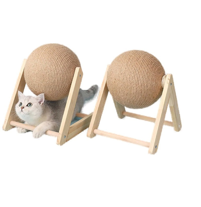 Katzenspielzeug Kratzball