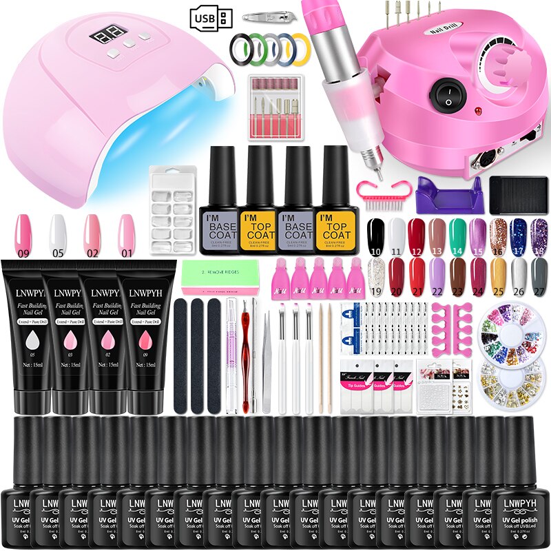Nagel Set mit UV Lampe / Minikauf.ch