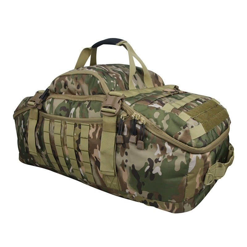 40L - 80L Wasserdichte Sport- Reisetasche, 80 Liter Militär / Minikauf.ch