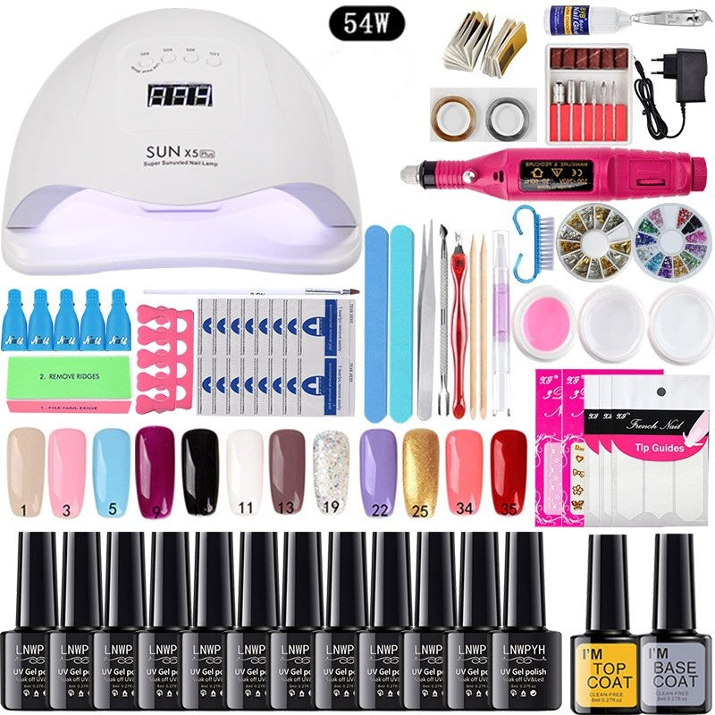 Nagel Set mit UV Lampe / Minikauf.ch