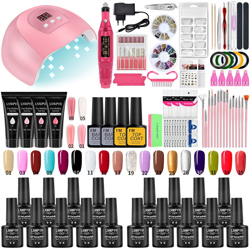Nagel Set mit UV Lampe / Minikauf.ch