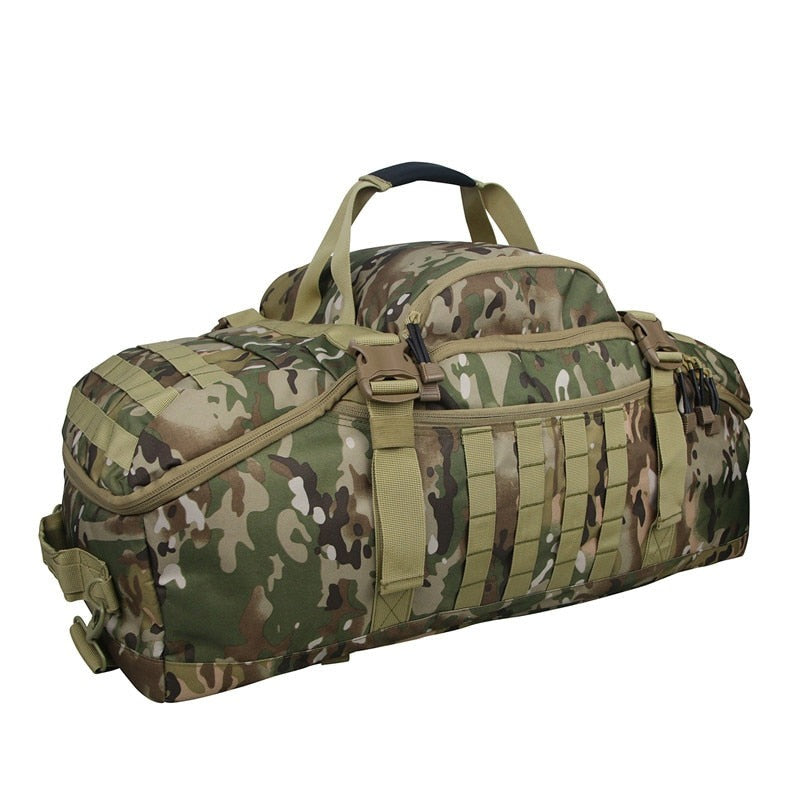40L - 80L Wasserdichte Sport- Reisetasche, 60 Liter Militär / Minikauf.ch