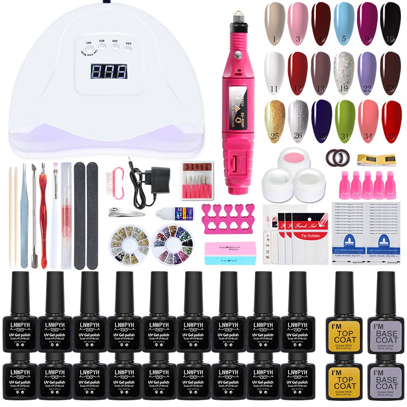 Nagel Set mit UV Lampe / Minikauf.ch