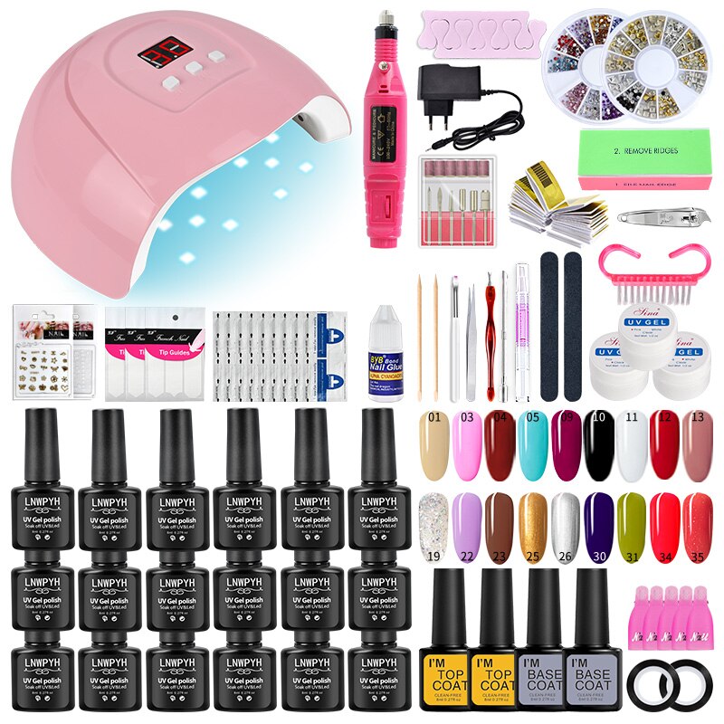 Nagel Set mit UV Lampe / Minikauf.ch