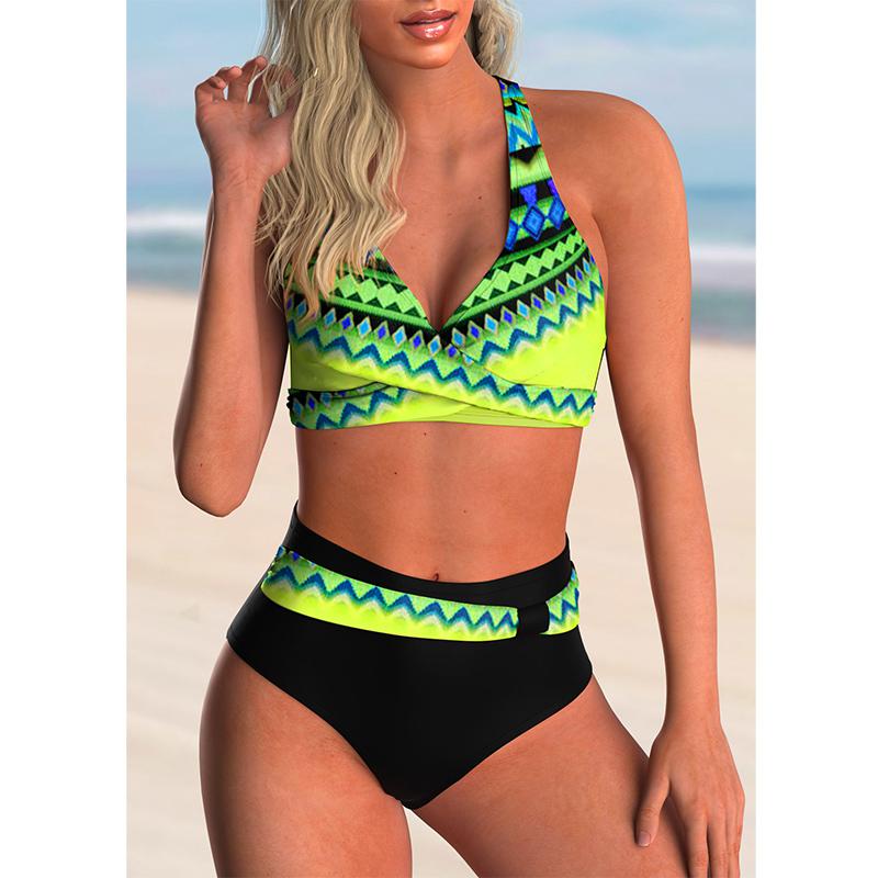 Zweiteiler Push Up Bikini "Hawaii" / Minikauf.ch