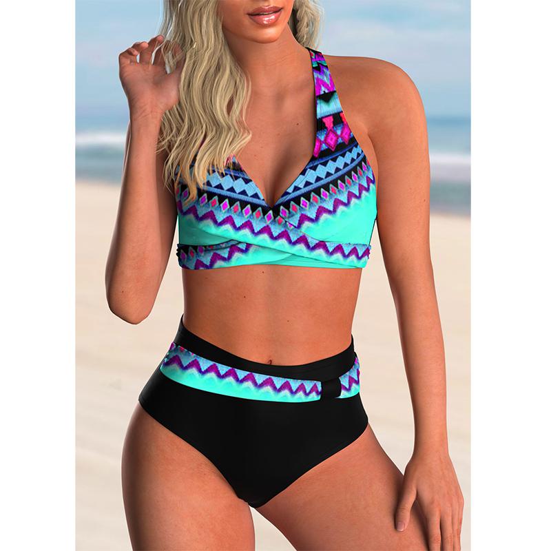 Zweiteiler Push Up Bikini "Hawaii" / Minikauf.ch