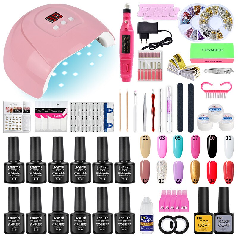 Nagel Set mit UV Lampe / Minikauf.ch
